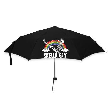 skella gay - Regenschirm (klein) - Schwarz - Vorne