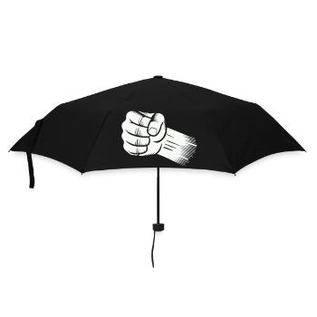 poing - Parapluie standard - noir - Devant