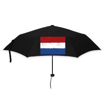 Drapeau des Pays-Bas - Pays-Bas - Parapluie standard - noir - Devant