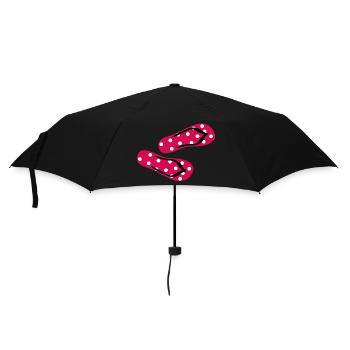 Babouches Toadstool Tongs Points Dots Été - Parapluie standard - noir - Devant