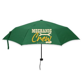 KFZ Mechaniker Mechatroniker Schrauber Geschenk - Regenschirm (klein) - Flaschengrün - Vorne