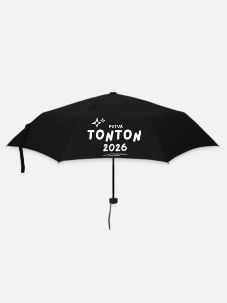 Futur Tonton 2026 - Parapluie standard - noir