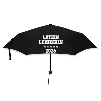 Latin Teacher 2026 Occupation Study Latin Teacher Training - Umbrella (small) - black - Front