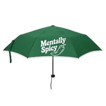 Mentalement épicé - Parapluie standard - vert bouteille - Devant