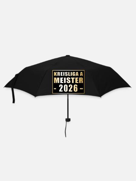 Champion of the Kreisliga A 2026 - Umbrella (small) - black