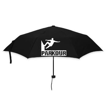 Parkour - Parapluie standard - noir - Devant