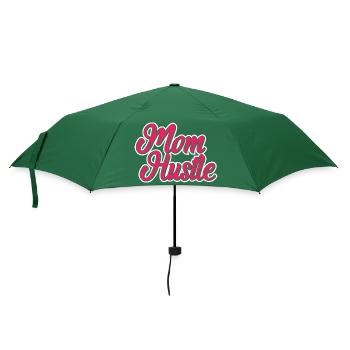 Mom Hustle Mom Shirt - Umbrella (small) - bottlegreen - Front