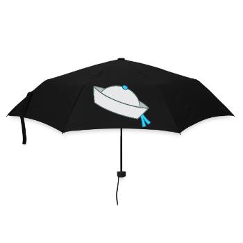 Bonnet de marin, marin - Parapluie standard - noir - Devant