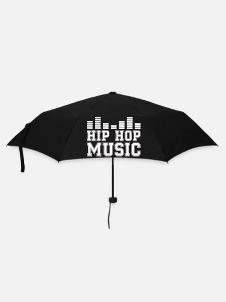 hip_hop_music_rap - Regenschirm (klein) - Schwarz