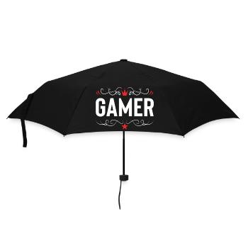 Profession de joueur - Parapluie standard - noir - Devant