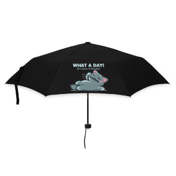 Quelle journée - Parapluie standard - noir - Devant