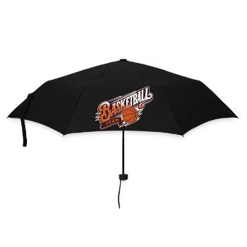 Basket-ball - Parapluie standard - noir - Devant