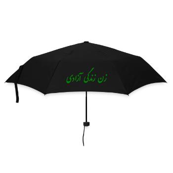 Women life freedom jin jiyan azadi - Parapluie standard - noir - Devant