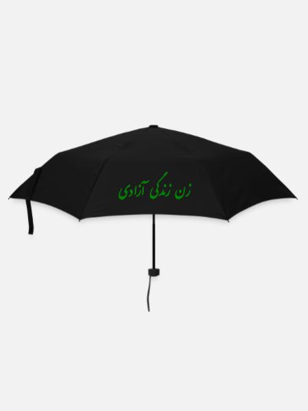 Women life freedom jin jiyan azadi - Regenschirm (klein) - Schwarz