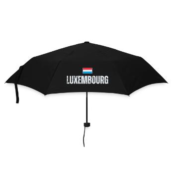 Flag of Luxembourg, Luxembourg pride - Umbrella (small) - black - Front