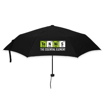 Tennis Essential Element Funny Chemistry - Umbrella (small) - black - Front