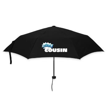 Cool Cousin Statement-Design für den Cousin - Regenschirm (klein) - Schwarz - Vorne