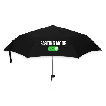 Fasting Mode On Toggle Graphic Tee - Umbrella (small) - black - Front