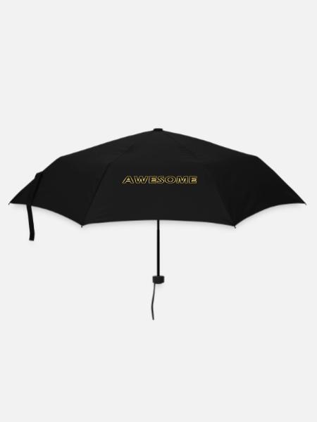 Awesome Geschenk - Regenschirm (klein) - Schwarz