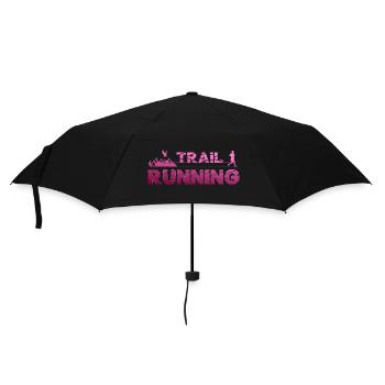 Trail Running Eagle Mountains Forest Shoes Profile pink - Umbrella (small) - black - Front