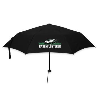 Rasenflüsterer Garten Rasenmäher Rasenflüsterer - Regenschirm (klein) - Schwarz - Vorne