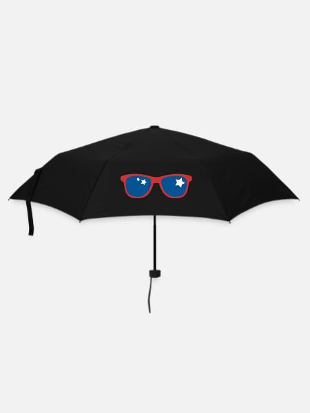 Pop Art Sun Glasses - Parapluie standard - noir