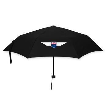 I Love Australia Outfit T-Shirt Design - Umbrella (small) - black - Front