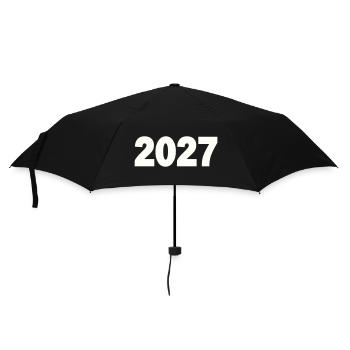 2027 - Parapluie standard - noir - Devant