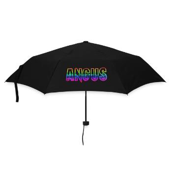 angus rs arc-en-ciel - Parapluie standard - noir - Devant