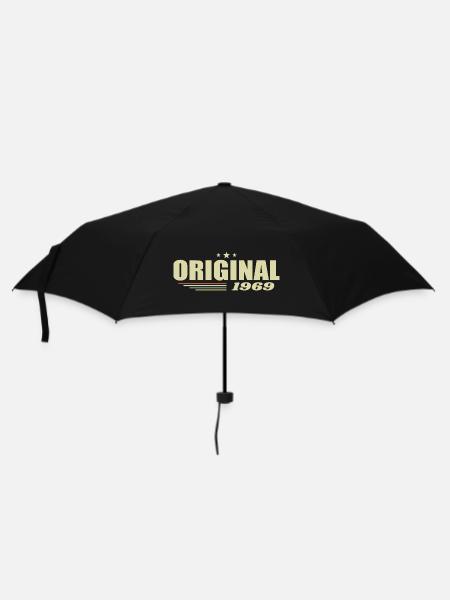 56. Geburtstag 56 Jahre Original 1969 - Regenschirm (klein) - Schwarz