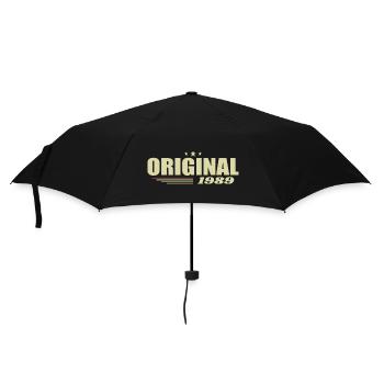 36. Geburtstag 36 Jahre Original 1989 - Regenschirm (klein) - Schwarz - Vorne