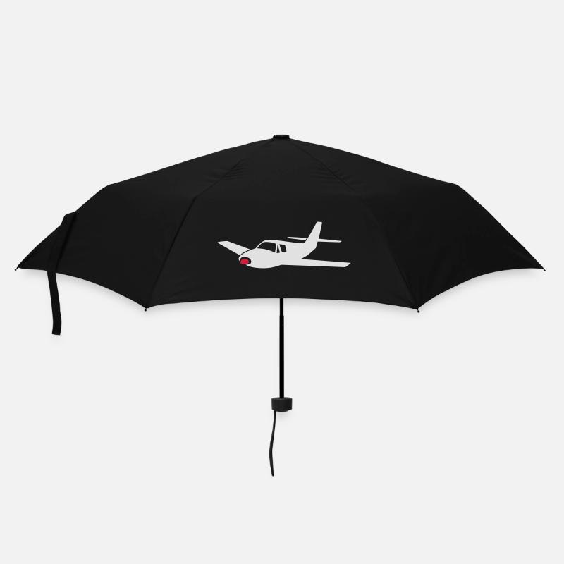 small aircraft (colors can be customized!) - Umbrella (small) - black