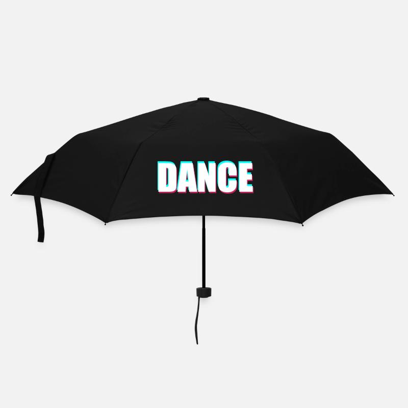 Dance - Regenschirm (klein) - Schwarz