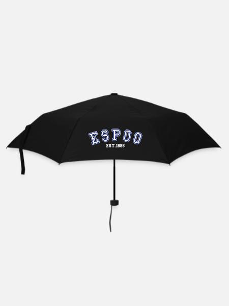 Espoo gegründet 1986 - Regenschirm (klein) - Schwarz