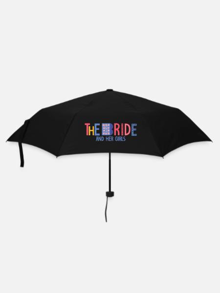 die Braut - Regenschirm (klein) - Schwarz