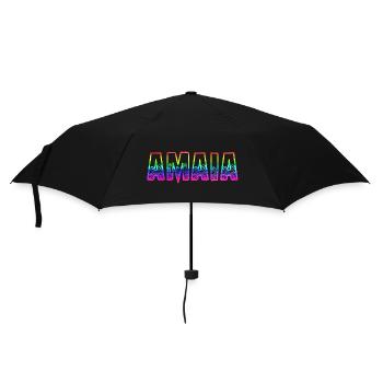 amaia rs rainbow - Umbrella (small) - black - Front