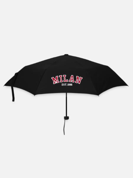 Mailand, gegründet 1996 - Regenschirm (klein) - Schwarz
