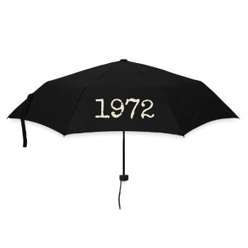 Cadeau Anniversaire 1972 - Génial depuis 1972 - Parapluie standard - noir - Devant