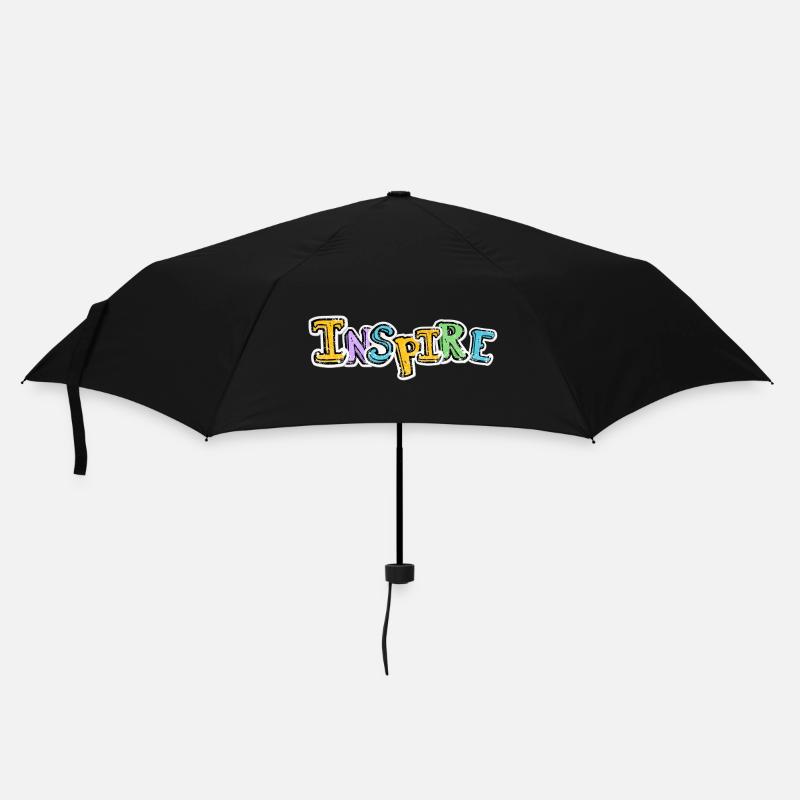 Inspire Graffiti Color Pop - Parapluie standard - noir