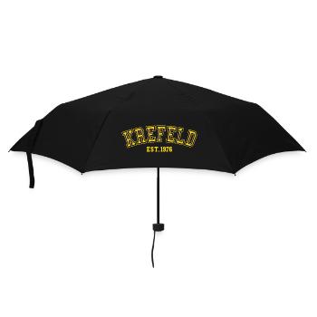 Krefeld Est. 1976 - Umbrella (small) - black - Front