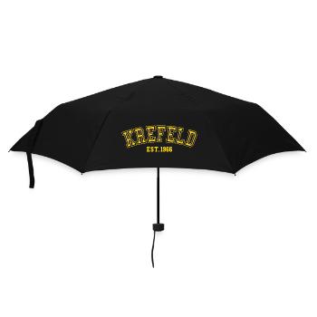 Krefeld Est. 1966 - Umbrella (small) - black - Front