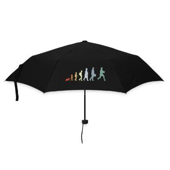 Vintage Rugby Evolution - Umbrella (small) - black - Front