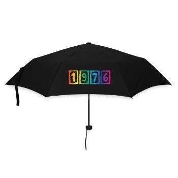 Millésime 1976 - Parapluie standard - noir - Devant