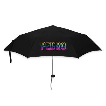 L’arc-en-ciel de Pedro R - Parapluie standard - noir - Devant