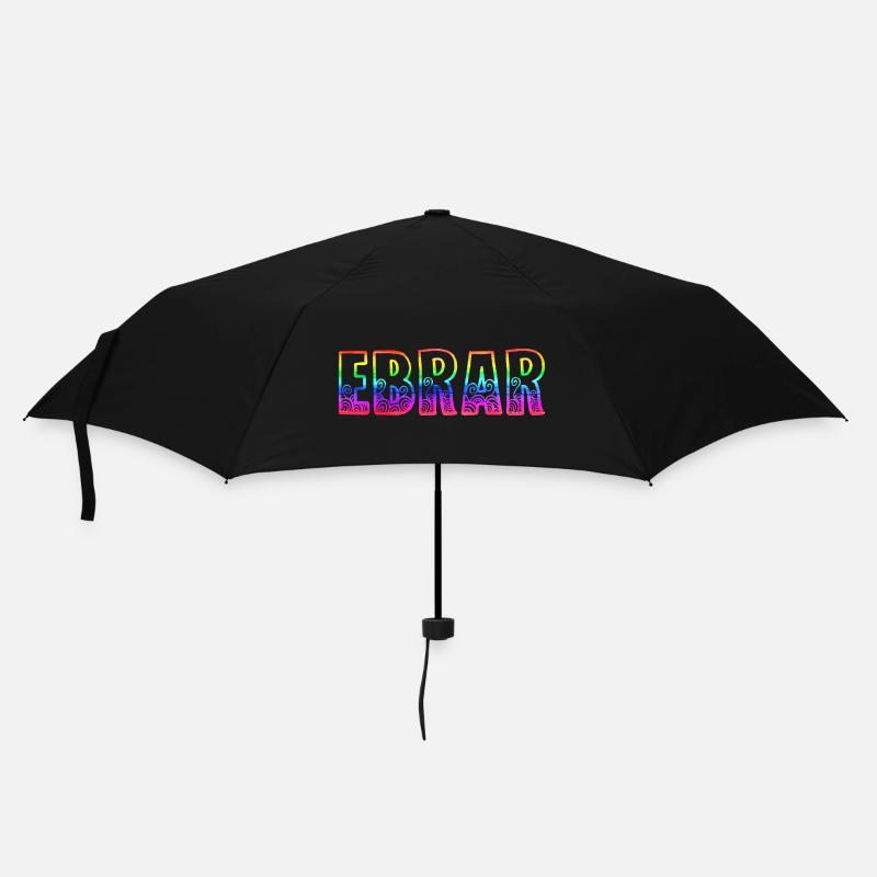 Ebrar RS Rainbow - Umbrella (small) - black