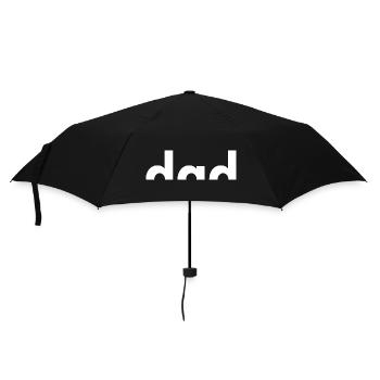 Best Dad Ever - Bester Papa - Vatertag - Regenschirm (klein) - Schwarz - Vorne