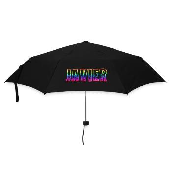 Javier RS Arc-en-ciel - Parapluie standard - noir - Devant