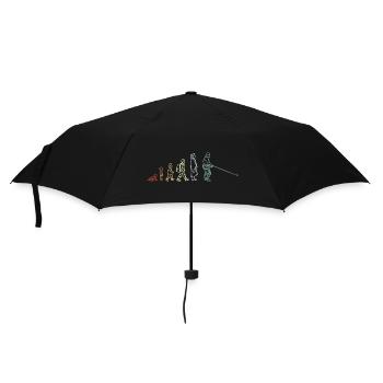 Entwicklung Angeln - Regenschirm (klein) - Schwarz - Vorne