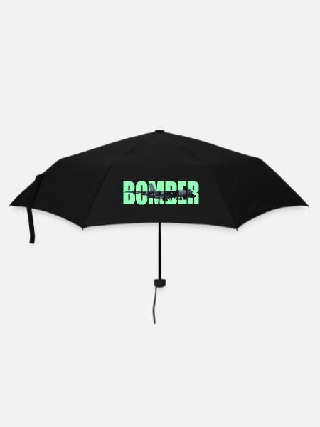 Bomber B-52 Stratofortress - Regenschirm (klein) - Schwarz
