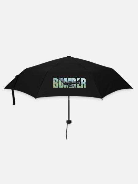 Bomber IL-2 - Regenschirm (klein) - Schwarz